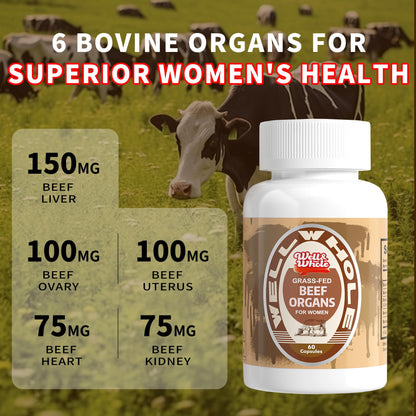 6 bovine organs for superior women＇s health
